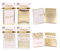 8PK Thank You Series Cards & Envelopes