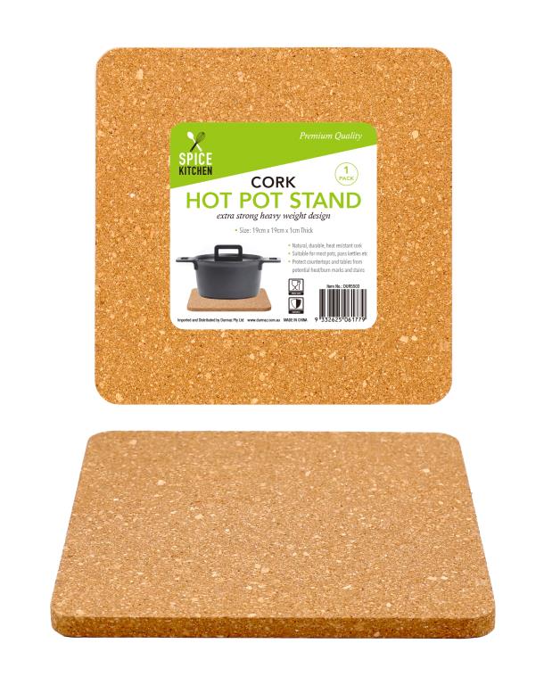 Cork Style Pot Stand-Square Series-19CM x 19CM