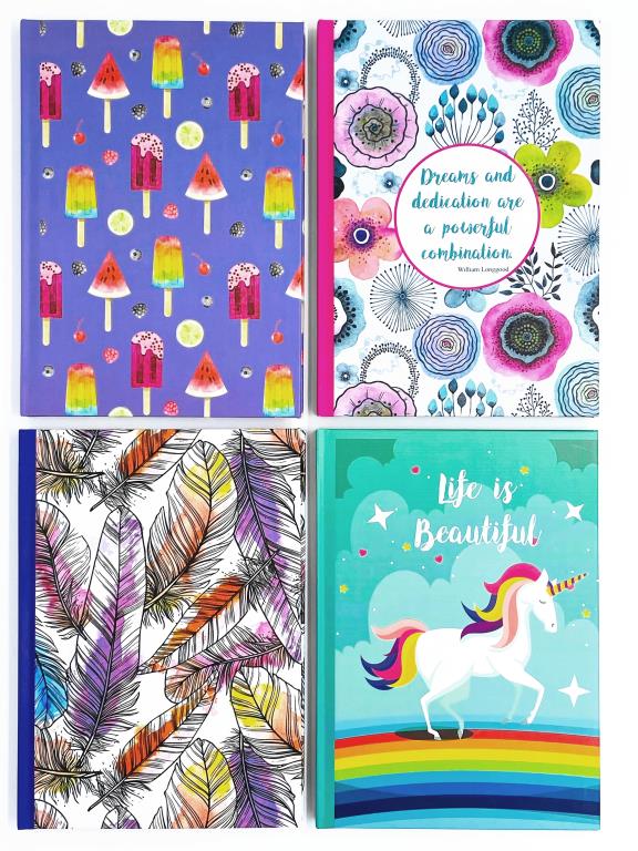 Assorted Note Book 125MM X 176MM - 120Pages
