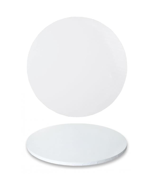 Premium Heavy Duty Professional Cakeboards (Round) - 10" - White Series