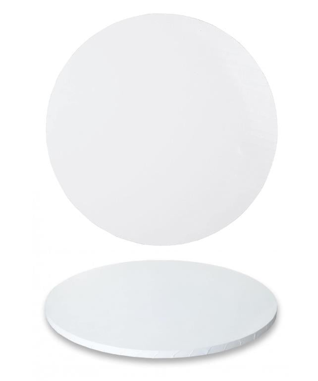 Premium Heavy Duty Professional Cakeboards (Round) - 14" - White Series