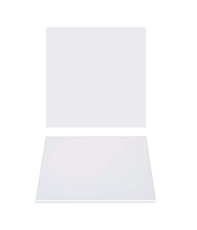 Premium Heavy Duty Professional Cakeboards (Square) - 9" - White Series (D)