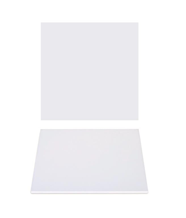 Premium Heavy Duty Professional Cakeboards (Square) - 10" - White Series