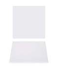Premium Heavy Duty Professional Cakeboards (Square) - 12" - White Series