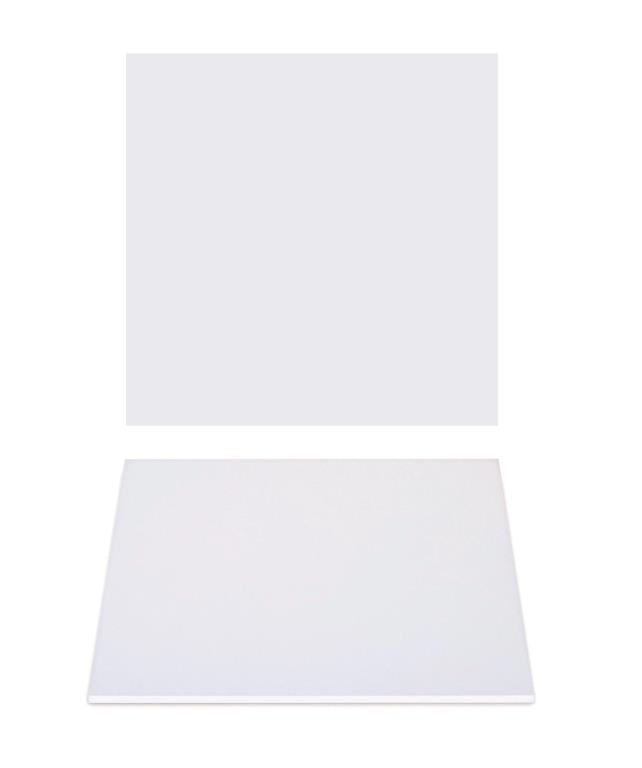 Premium Heavy Duty Professional Cakeboards (Square) - 14" - White Series