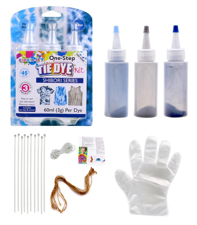 Shibori Series Tye Die Kit (3 X 60ML)
