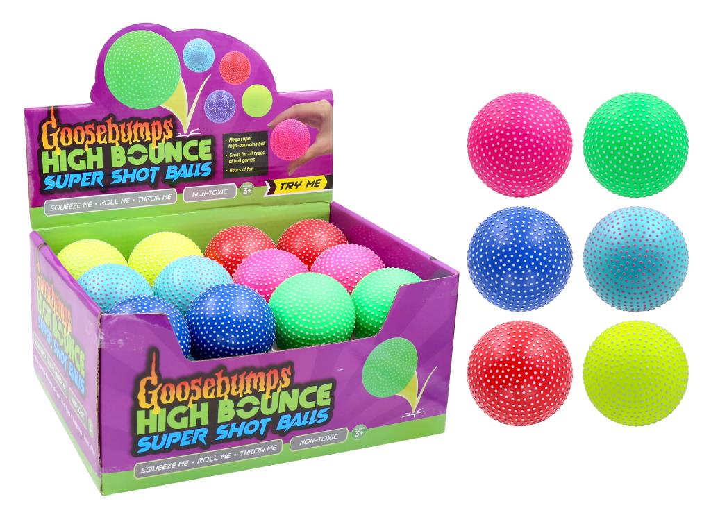 Goose Bump Series High Bounce Balls-Display Box
