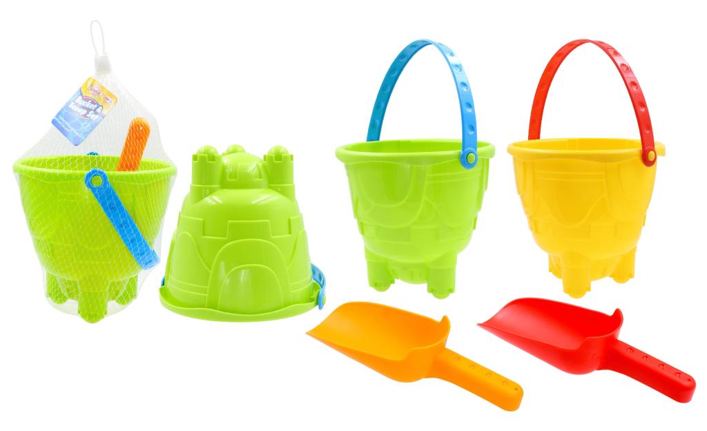 2PK Beach Bucket & Scoop Set