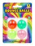 4PK Novelty High Bouncing Balls-Glitter Series