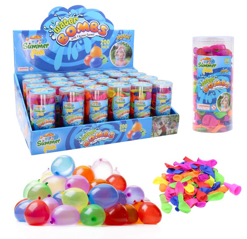 200PK Water Bombs -Display Box