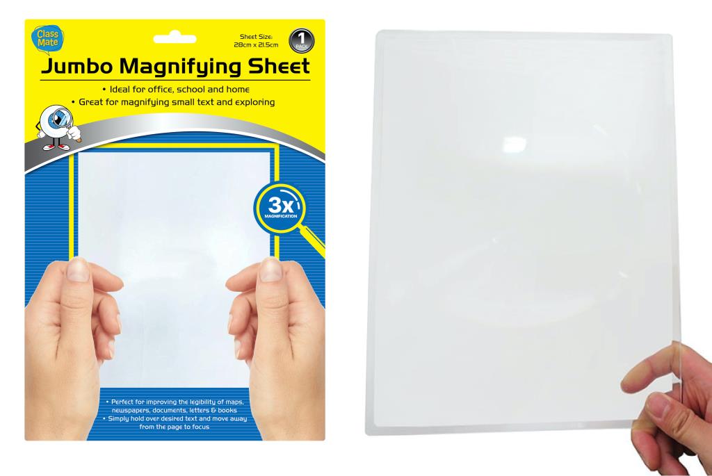 Magnifying Sheet 28CM x 21CM x 2MM Thick