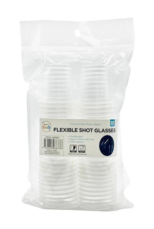 50PK Shot Glasses - Flexible Series