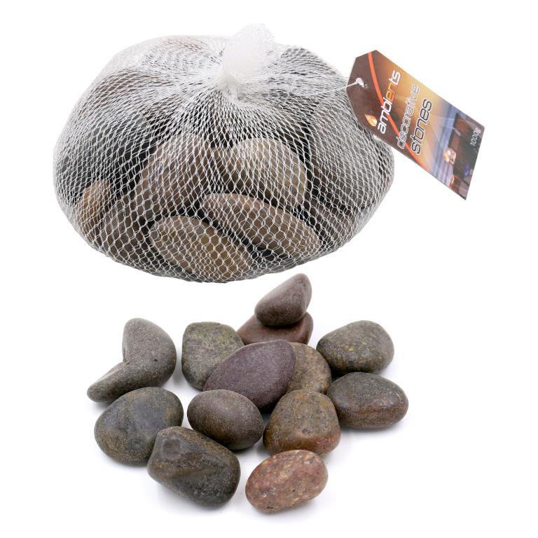 Decorative Stones - Mix Coloured River Series-1KG