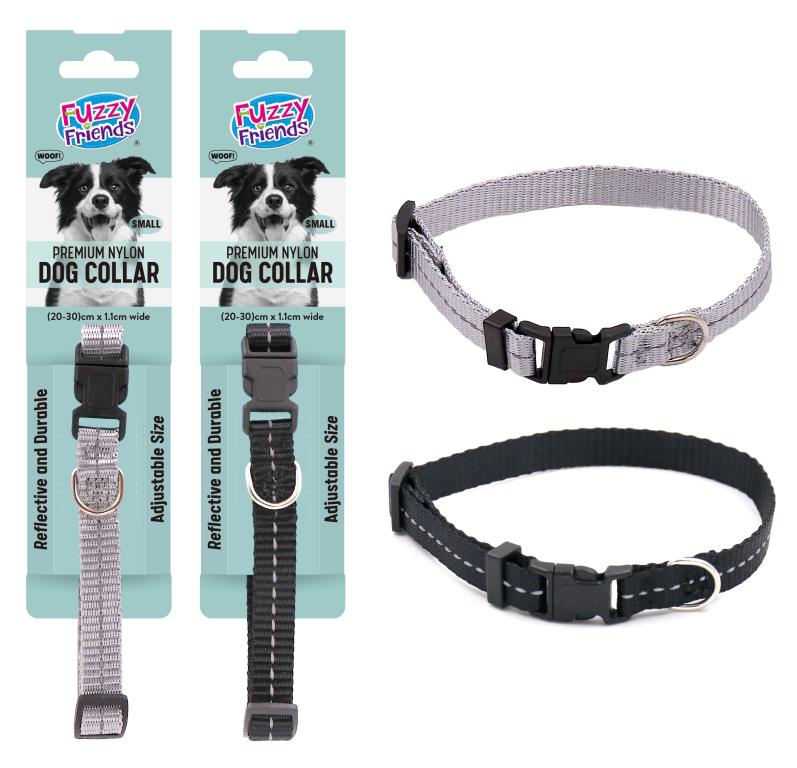 Premium Nylon Reflective Series Collar 1.1CM x (20-31CM)  (D)