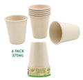 ECO Biodegradable Catering Cups 370ML-6PK (D)