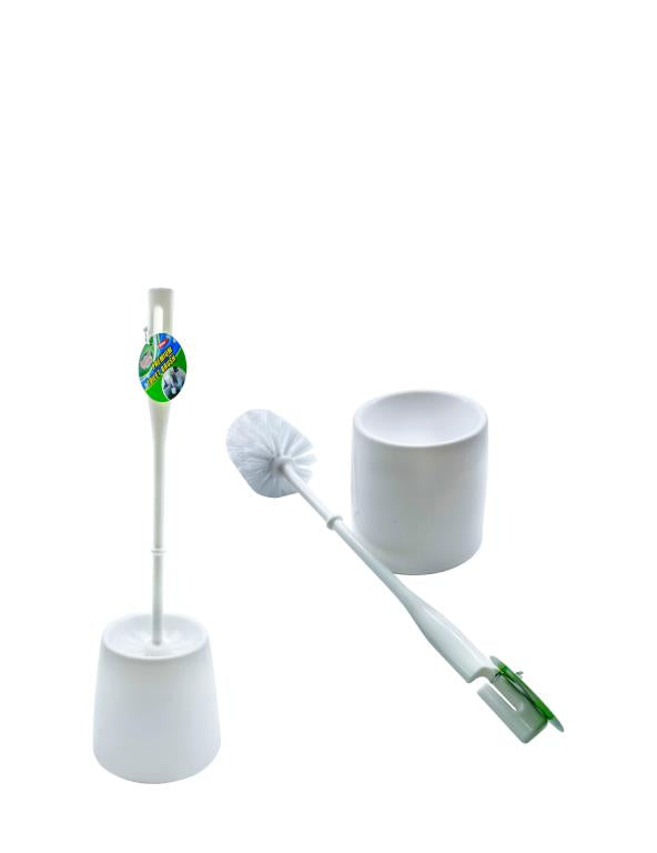 Plastic Toilet Brush Set