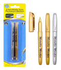 2PK Metallic Markers-Gold/Silver Series (D)