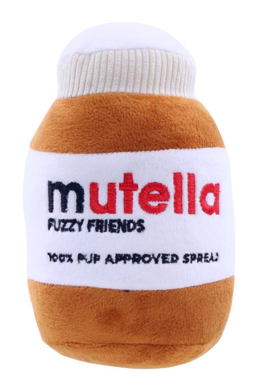 Novelty Squeaky Plush Mutella Dog Toy