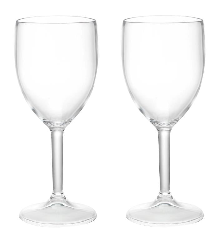 Acrylic Plastic Plain Series Wine Glass – DPack
