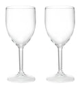 Acrylic Plastic Plain Series Wine Glass