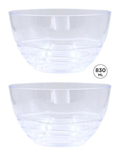 Plastic Wave Series Style Small Bowl-830ML