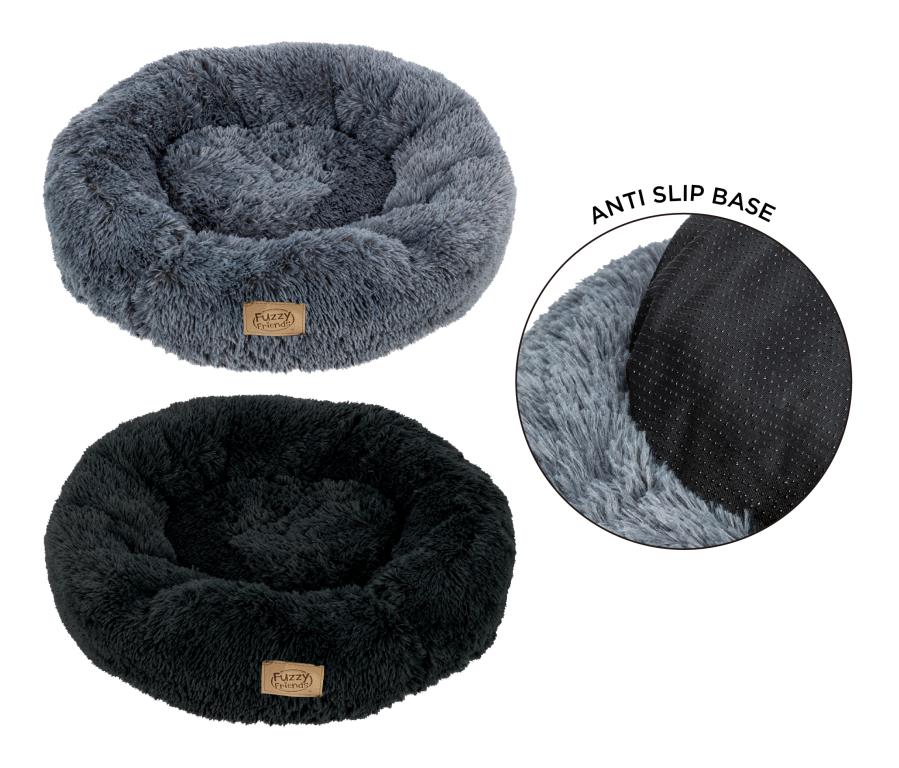 Calming Series Plush Dog/Pet Bed-70CM x 70CM x 21CM (D)