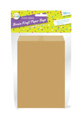 Retro Brown Kraft Paper Bags(Plain Series) - 18CM x 12.5CM-30PK (D)