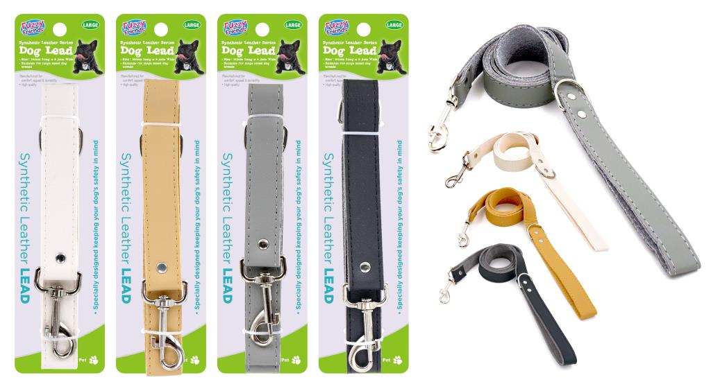 Synthetic Leather Series Dog Lead -120CM  X 2.5CM  (D)