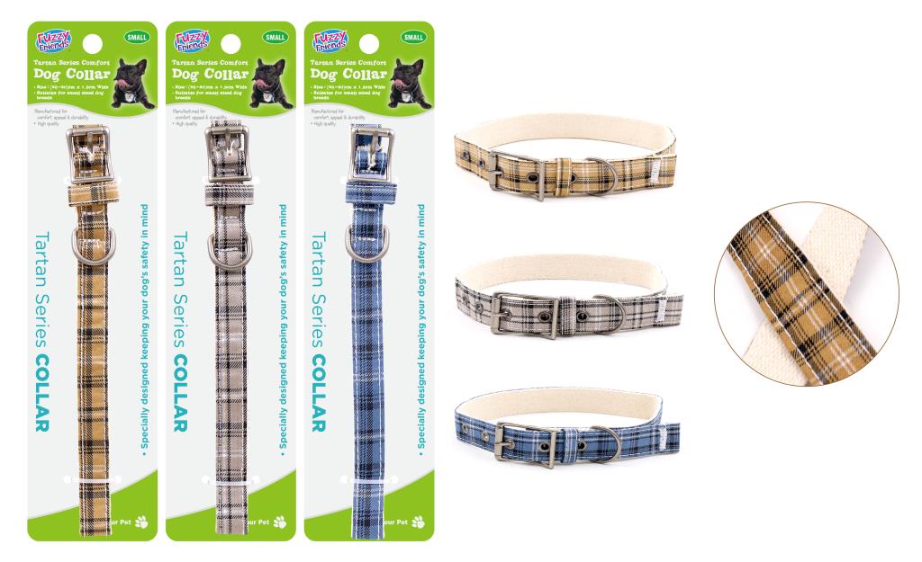Tartan Series Dog Collar (25CM -40CM) X 1.5CM (D)
