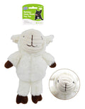 Squeaky Plush Lamb Dog Toy