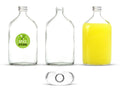 500ML Glass Bottle W/Screw Top Lid