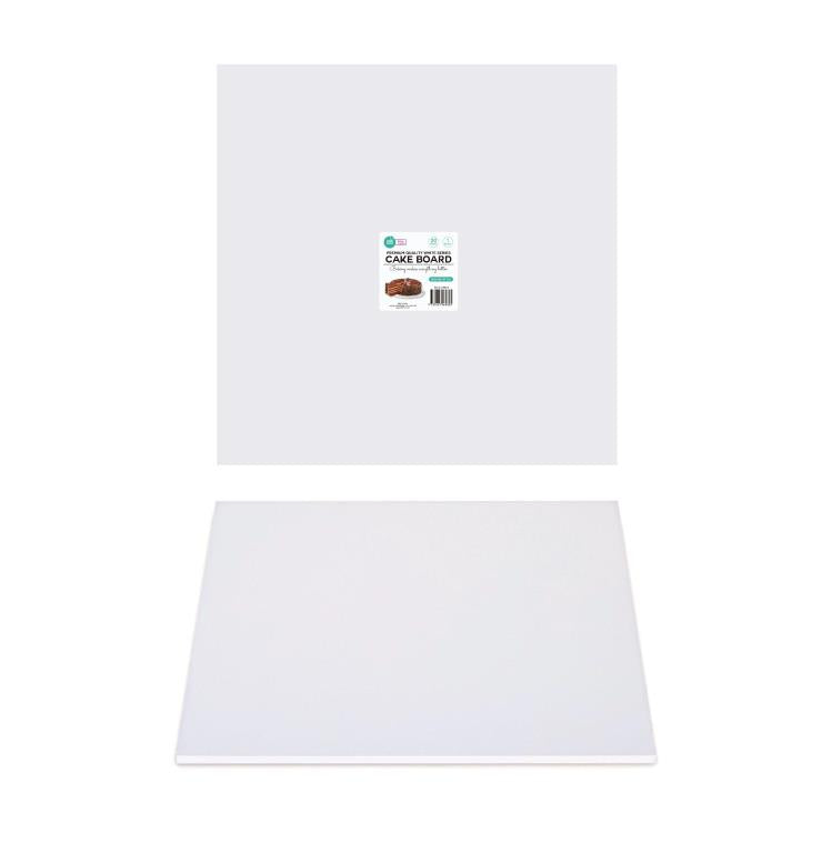 Premium Heavy Duty Professional Cakeboards (Square) - 20" - White Series
