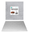Premium Heavy Duty Professional Cake Boards (Square) 7"-Silver Series