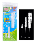 3PK Steel Bottle Cleaning Brushes