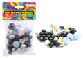 Kids Playing Marbles-Assorted Pack-Black & White Tiger Series
