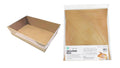 Grazing Box with Clear Plastic Lid - Brown Series 30.5CM x 20.5CM x 8CM