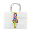 4PK Craft DIY Gifts Bags (White Series) - 25CM x 18CM x 10CM