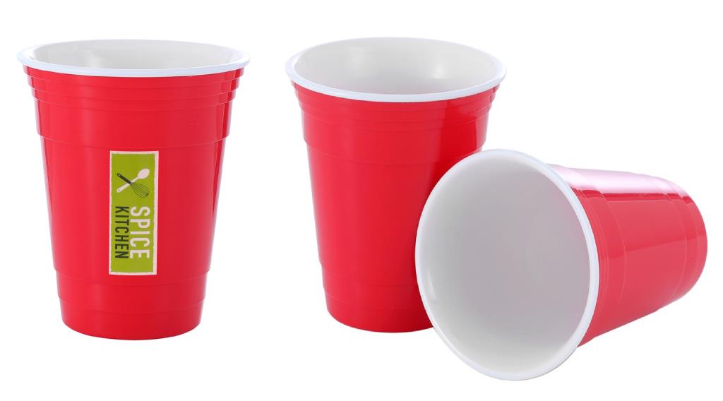 Reusable USA Red Style Party Cup - 475ML