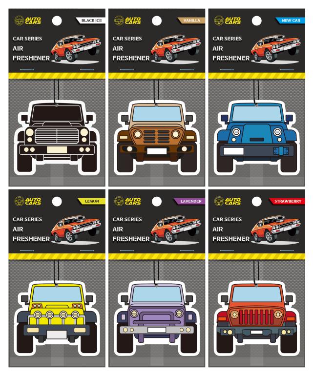 Hanging Car Air Freshener - Car Series