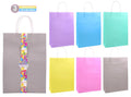 Craft Gift Bags - Pastel Coloured Series 35CM x 25CM x 10CM - 3PK