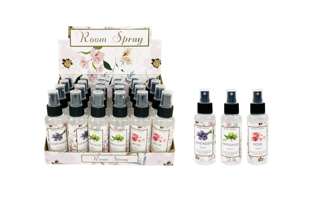 100ML Room Spray - 3 Assorted Flavours