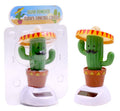 Solar Powered Funky Dancing Novelty Cactus