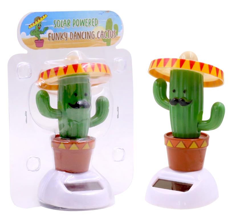 Solar Powered Funky Dancing Novelty Cactus