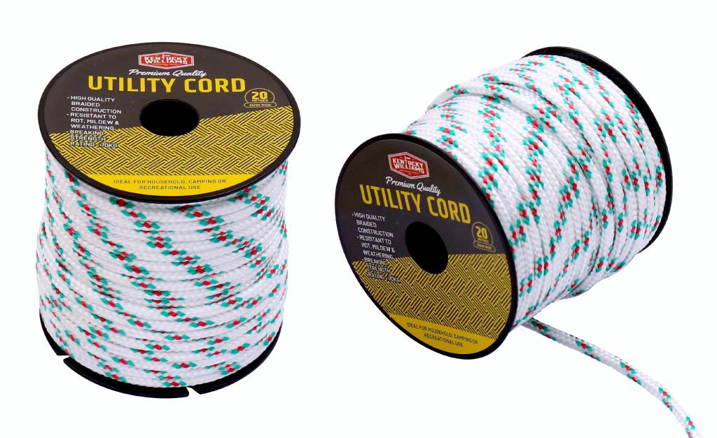 Premium Utility Cord-4MM x 20 Metres