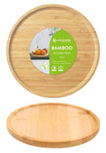 Bamboo Round Serving Tray - 20CM x 1.5CM (D)