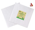 50PK PE Coated White Series Grease Proof Paper - 25CM X 25CM