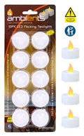 Battery Operated LED Tea Lights-10PK