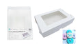 Biscuit Box with Window Lid - 25.5CM x 17.5CM x 5CM