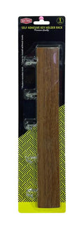 Wood Finish Self Ahesive Key Holder Rack (D)