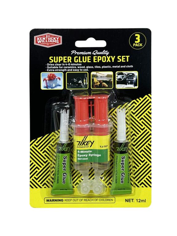 Super Glue Epoxy Set